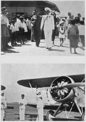 427.เจ้าพระยายมราช วันไปเจิมเครื่องบิน ที่กรมทหารอากาศ ดอนเมือง พ.ศ.2478  (หน้า401)